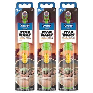 Oral-B Kids Electric Toothbrush The Mandalorian Star Wars, 3 Counts